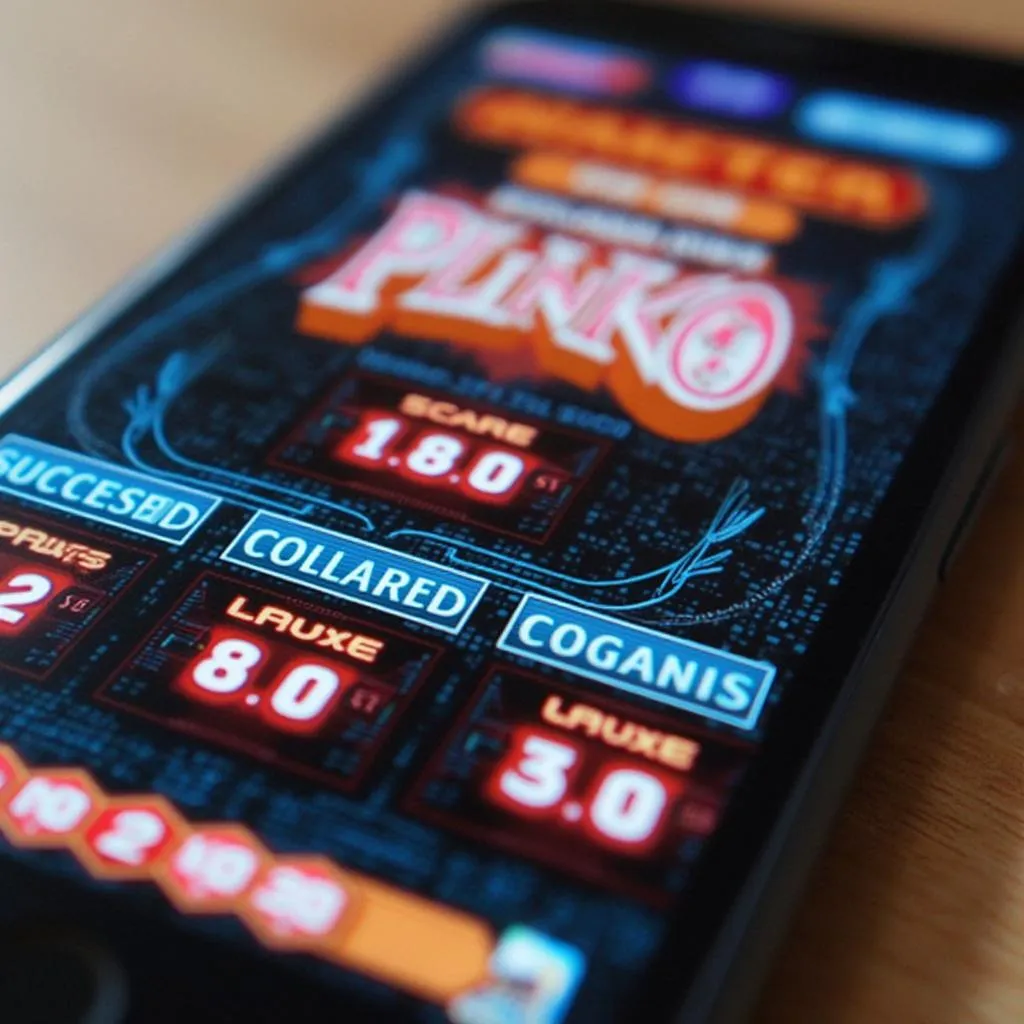 Succès jeu Plinko sur mobile